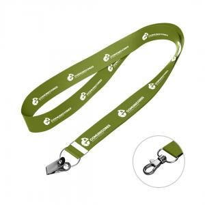 Cordão Credencial 20mm Personalizado Cordão Poliéster 20x85mm 4x4  Engate mosquetão ou boca de Jacaré 